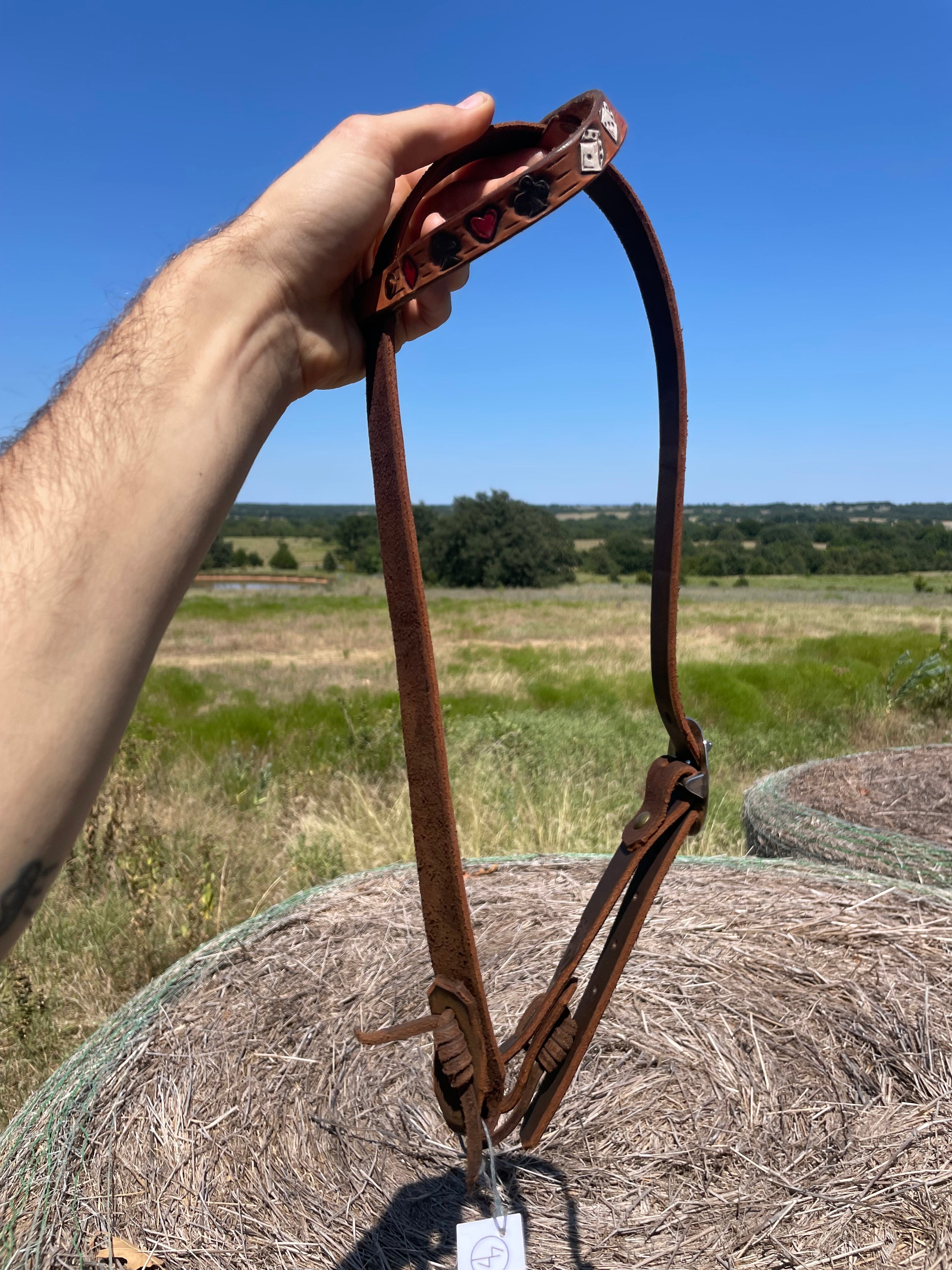 Loop ear headstall