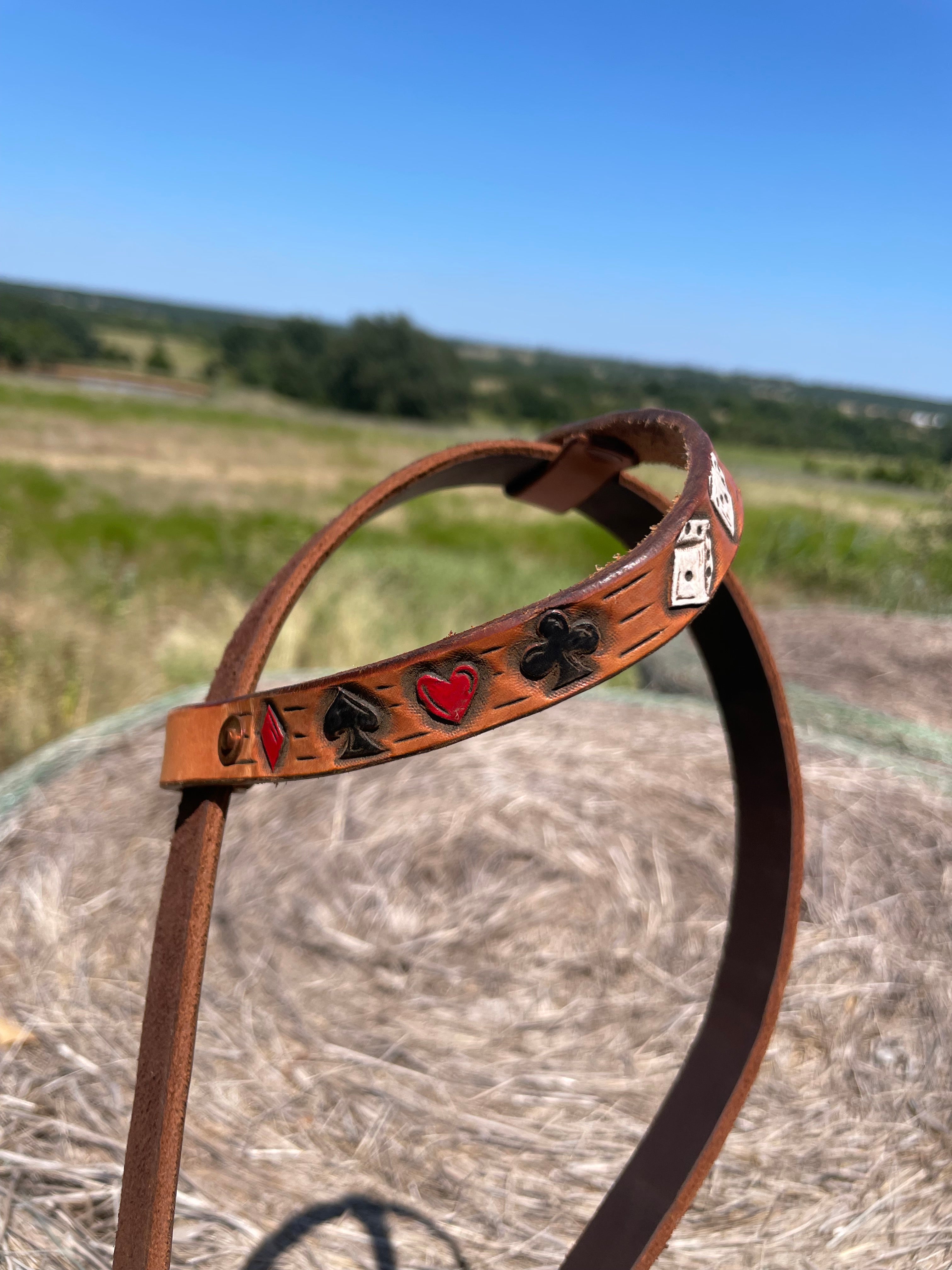 Loop ear headstall