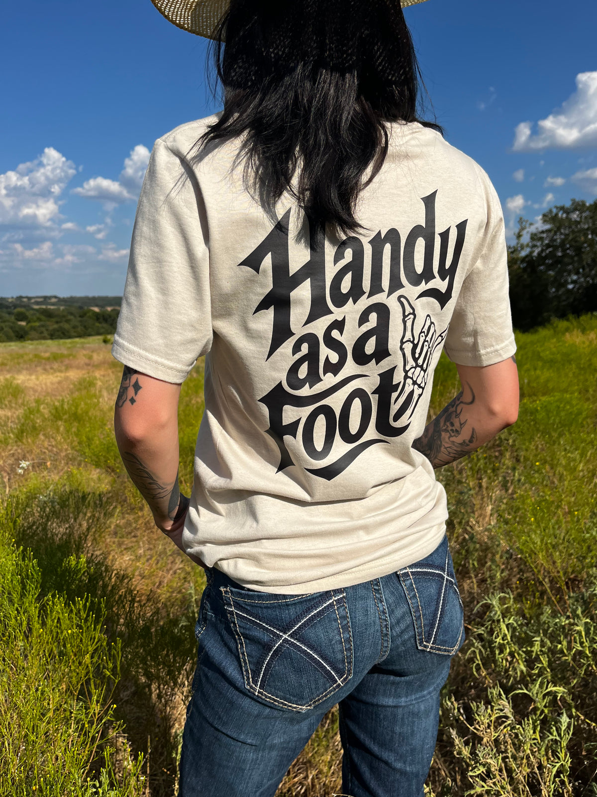 “Handy as a Foot” T-shirt