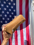 Hard bottom cantle bag